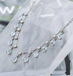 Zonder Minimumprijs - Statement ketting - 18 karaat Witgoud,