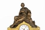Tafelklok - - Verguld brons - 1850-1900 - Prachtige antieke