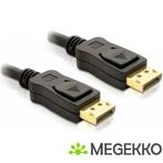 DeLOCK 82585 Cable Displayport 1.2 m/m 4K 2m, Informatique & Logiciels, Ordinateurs & Logiciels Autre, Verzenden