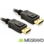 Delock 82585 Kabel DisplayPort 1.2 male > DisplayPort male, Computers en Software, Verzenden, Nieuw