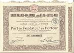 Verzameling van obligaties of aandelen - Frankrijk - Kavel:, Timbres & Monnaies