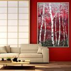 Alla Faber - Birch Reflections – Crimson Grove XXL
