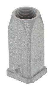 Harting Han 3A Metalen Kap Boveninvoer PG11 - 09200031440, Doe-het-zelf en Bouw, Elektriciteit en Kabels, Verzenden