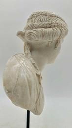 sculptuur, Matrona romana - 36 cm - marmerstof