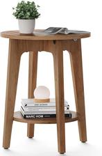 Ronde bijzettafel - diameter 40 cm - nachtkastje -, Huis en Inrichting, Tafels | Bijzettafels, Verzenden, Nieuw