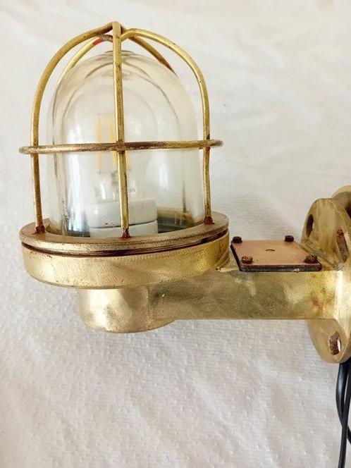 Maritieme objecten (2) - Gegoten brons dikke messing draad, Antiek en Kunst, Curiosa en Brocante