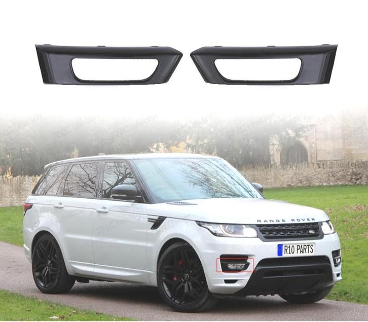 CONTOURS PHARES ANTIBROUILLARD RANGE ROVER SPORT 14-17 NOIR, Auto-onderdelen, Carrosserie, Verzenden