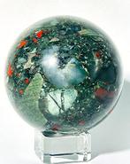 Heliotrope Jasper Sphere uit Zuid-Afrika | Dragon Blood
