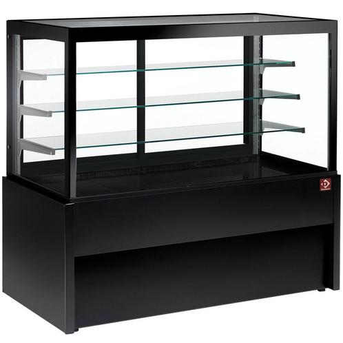 Panoramische uitstaltoonbank, neutraal, 4 niveaus, zonder re, Zakelijke goederen, Horeca | Keukenapparatuur, Koelen en Vriezen