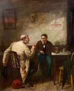 J.B. Whittaker (1836-1926) - Mannen in gesprek