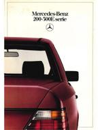 1985 MERCEDES BENZ E KLASSE BROCHURE NEDERLANDS, Nieuw, Ophalen of Verzenden