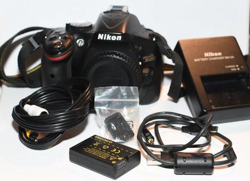 Nikon D5200 (body only). Verry good condition. Shuttercount, Audio, Tv en Foto, Fotocamera's Digitaal