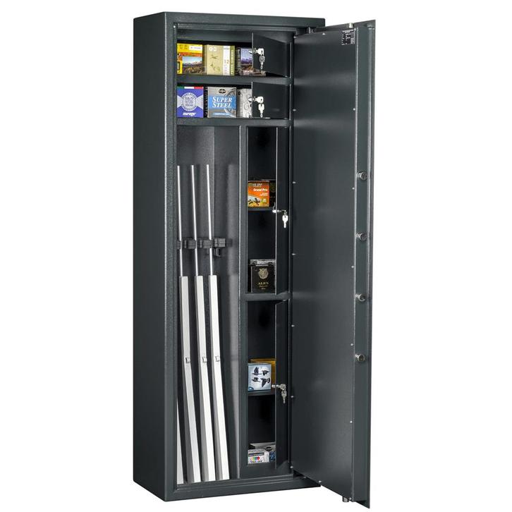 MustangSafes Wapenkluis MSG 6-16A S1 Antraciet, Huis en Inrichting, Brandblussers en Brandkasten, Brandkast, Nieuw, Verzenden