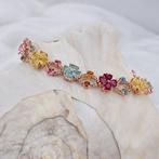 Sans prix de réserve - Bracelet Plaqué or Tourmaline -