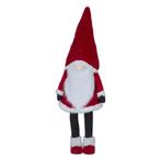 XXL kerst-gnoom 165 cm - Rood - 39 x 48 x 165 cm, Diversen, Kerst, Verzenden, Nieuw