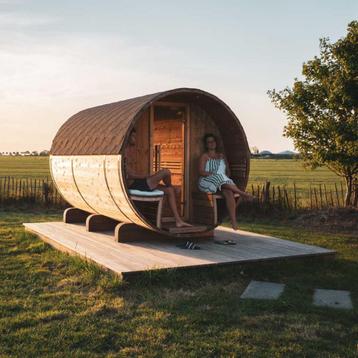 Wellness in eigen tuin | Ontspannen in buitensauna beschikbaar voor biedingen