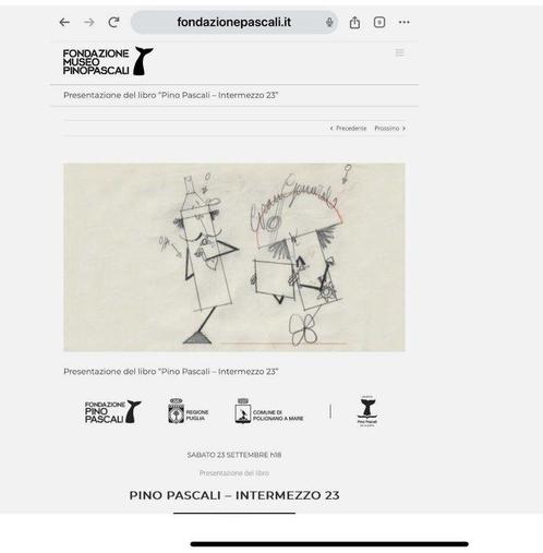 Pino Pascali per Lodolo film 1964 - 1 Original drawing -, Cd's en Dvd's, Dvd's | Tekenfilms en Animatie