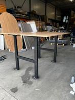 Refurbished Ahrend Duo Bureau - Duo Werkplek - Elektrisch, Huis en Inrichting, Bureaus, Verzenden, In hoogte verstelbaar, Zo goed als nieuw