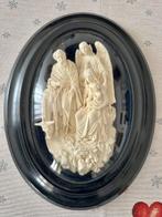 Reliëf, “Il Riposo della Sacra Famiglia durante la fuga in, Antiek en Kunst