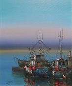 Jan Stokfisz Delarue (1950) - Fishing boats