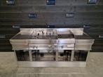 Modular kooklijn | dubbele friteuse, bakplaat | 400V, Zakelijke goederen, Gebruikt