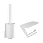 Bundelset Toilet HansGrohe WallStoris Mat Wit, Bricolage & Construction, Sanitaire, Ophalen of Verzenden, Bad