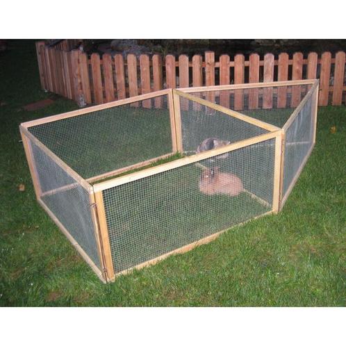 Vario enclos mobile avec 6 éléments à 120 x 60cm - kerbl, Dieren en Toebehoren, Stalling en Weidegang