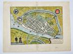 België - Kaart van de versterkte stad Sluis; Georg Braun &, Boeken, Nieuw