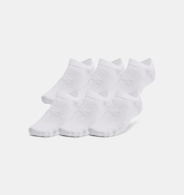 Under Armour Essential lightweight No Show 6pk-WHT LG beschikbaar voor biedingen