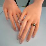 Cocktailring - 14 karaat Geel goud - 0.48ct. tw. Parel -