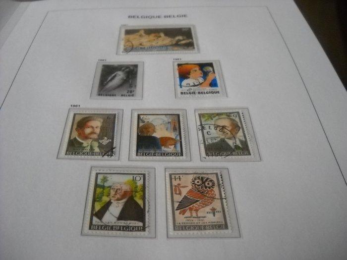 België - Verzameling Belgische postzegels op Davo-bladen van, Postzegels en Munten, Postzegels | Europa | België