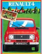1983 RENAULT 4 BROCHURE NEDERLANDS, Nieuw