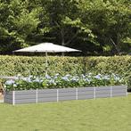 vidaXL Plantenbak Lichtgrijs 480 x 80 x 45 cm Staal, Verzenden, Nieuw