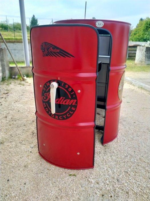 Eettafel - Staal - sta-tafel, Antiquités & Art, Curiosités & Brocante