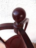 Présentoir à gâteaux - acajou - présentoir a dessert