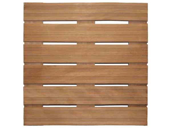 Veiling - 80x Terrastegel hardhout 50x50cm, Doe-het-zelf en Bouw, Hout en Planken, Nieuw