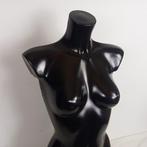 Mannequin - Zwarte torso dame - PVC