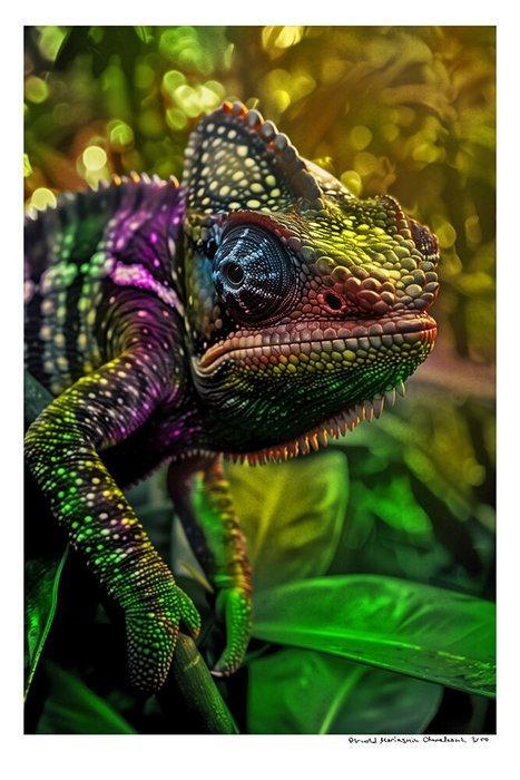 Arnold Mariashin - Chameleon 2 - XL - No reserve, Antiek en Kunst, Kunst | Designobjecten