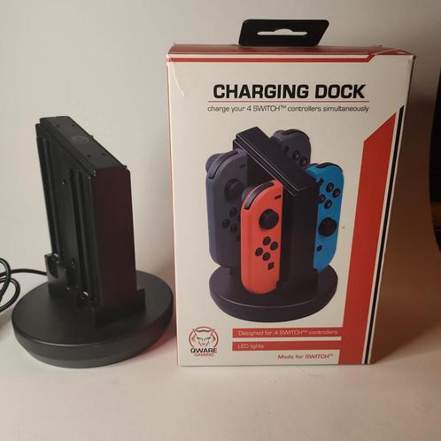 Charging Dock Nintendo Switch, Games en Spelcomputers, Games | Nintendo Switch, Zo goed als nieuw, Ophalen of Verzenden