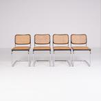 Gavina - Marcel Breuer - Stoel (4) - Cesca - Staal, Vienna, Antiek en Kunst