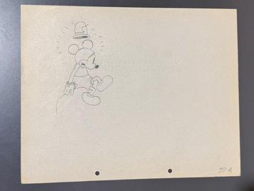 Walt Disney - Dessin de production original de Mickey Mouse