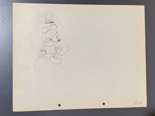Walt Disney - Dessin de production original de Mickey Mouse, Verzamelen, Disney