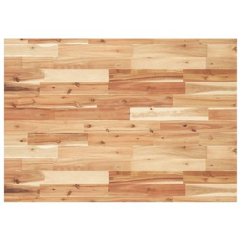 vidaXL Bureaublad met olieafwerking 80x70x4 cm massief, Huis en Inrichting, Bureaus, Nieuw, Verzenden