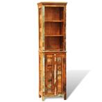 vidaXL Boekenkast vintage-stijl massief gerecycled hout, Huis en Inrichting, Kasten | Boekenkasten, Verzenden, Nieuw