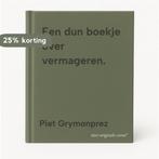 Een dun boekje over vermageren. 9781388983178, Boeken, Verzenden, Gelezen, Piet Grymonprez