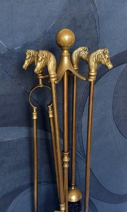 Openhaard accessoire - Serviteur stijl neoclassicisme -, Antiek en Kunst, Curiosa en Brocante