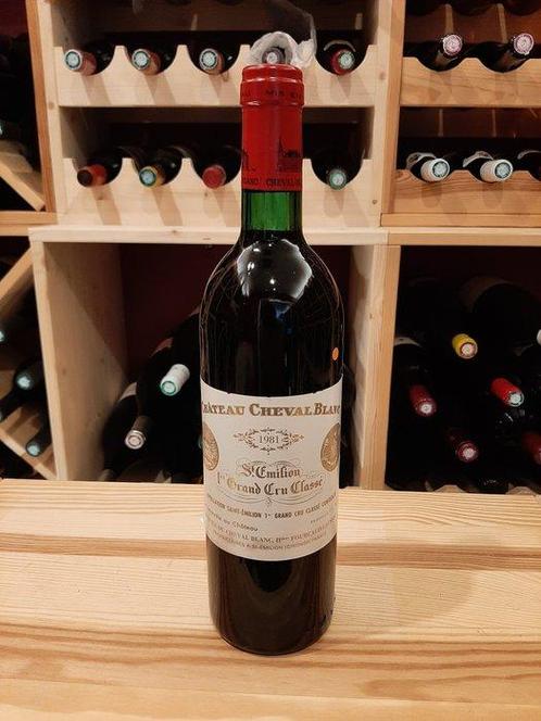 1981 Chateau Cheval Blanc - Saint-Émilion 1er Grand Cru, Verzamelen, Wijnen