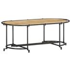vidaXL Salontafel 110x55x40 cm massief ruw mangohout, Huis en Inrichting, Tafels | Salontafels, Verzenden, Nieuw