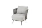 4 Seasons Outdoor Palacio loungestoel silvergrey * SALE * |, Tuin en Terras, Tuinsets en Loungesets, Nieuw