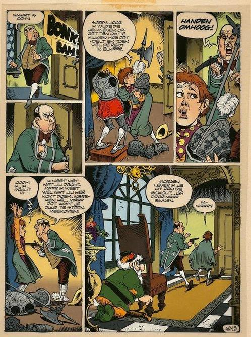 Douwe Dabbert - Het bedrog van Balthasar - 1 coloration, Boeken, Strips | Comics